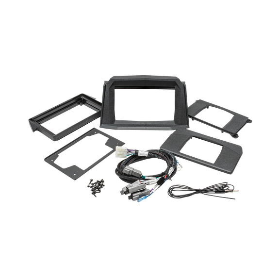 View of Components Included in RZR14 Dash Kit