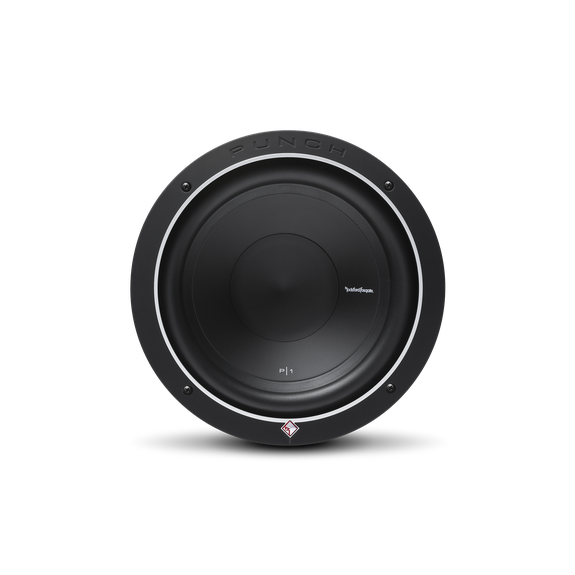 Front View of Subwoofer with Trim Ring