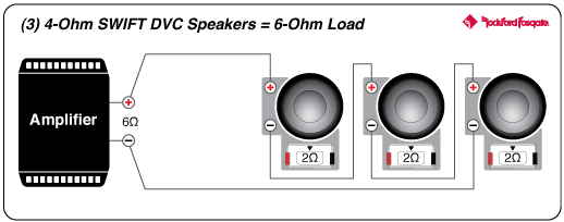 Power 12 T0 4 Ohm Dvc Subwoofer Rockford Fosgate