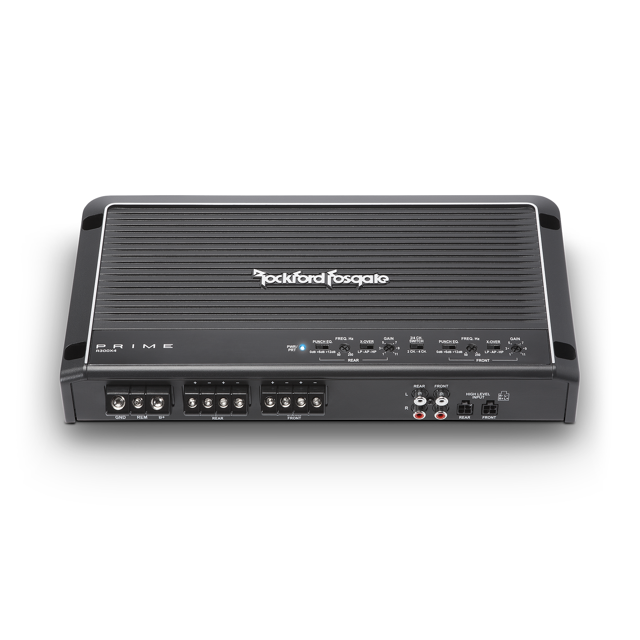 R300X4 Prime 300 Watt 4-Channel Amplifier | Rockford Fosgate ®