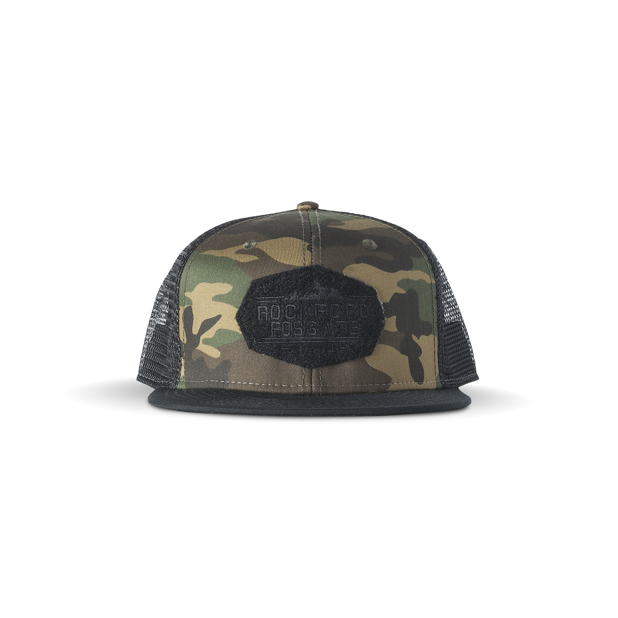 THE CAP 別注 Cloaking Device BLACK CAMO POP-CAMO17 Camo Hat w/ Black Bill and Removable Velcro Patch