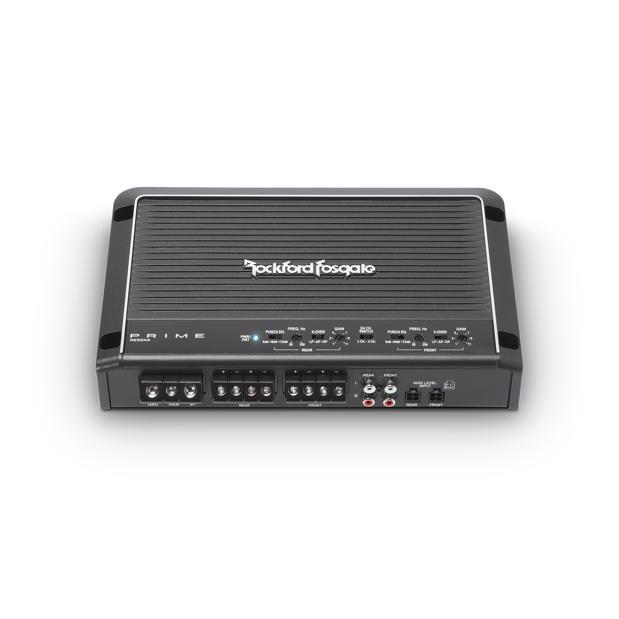 R250X4 Prime 250 Watt 4-Channel Amplifier | Rockford Fosgate ®