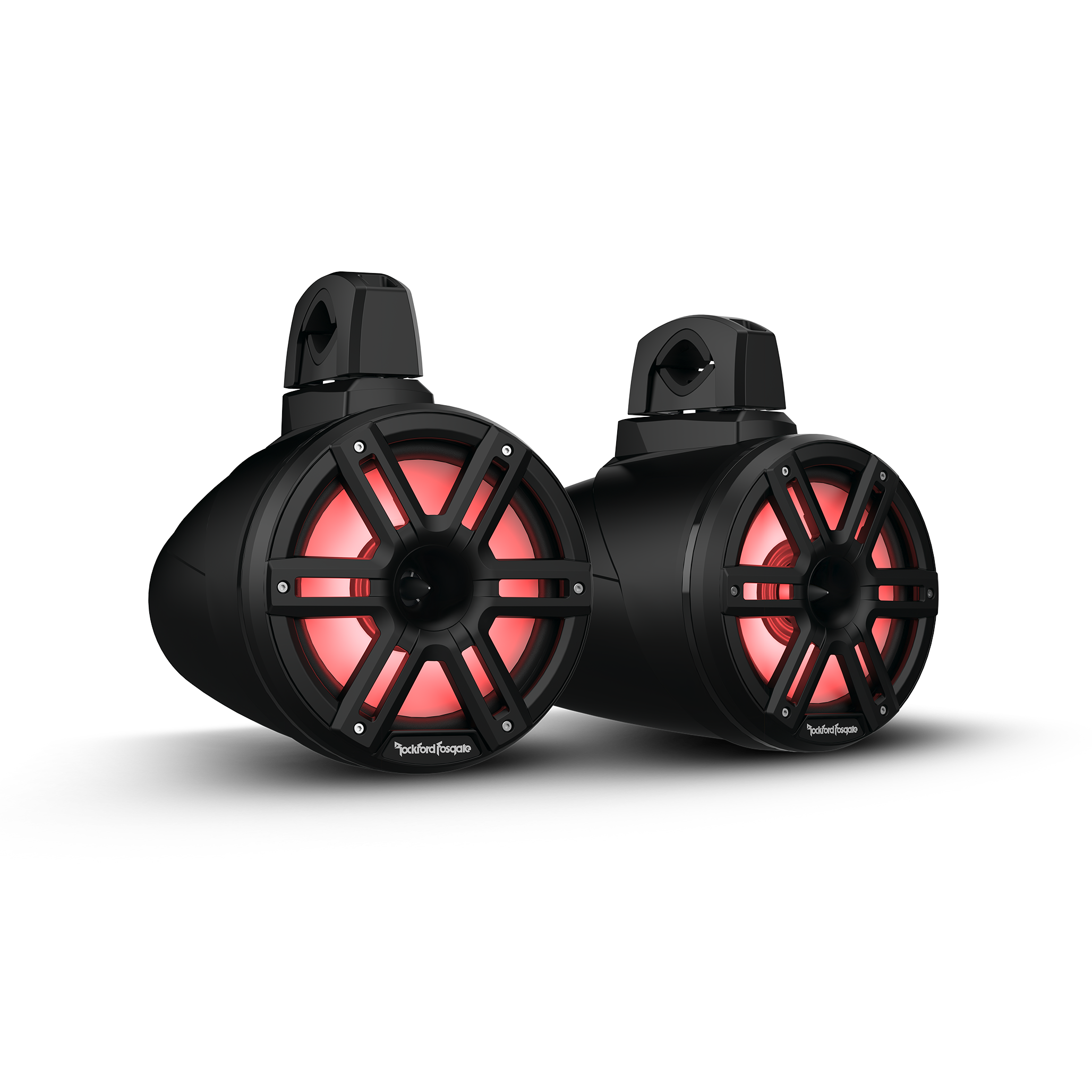 M2 8” Color Optix™ 2-Way Horn Loaded Wake Tower Speakers (pr) - Black