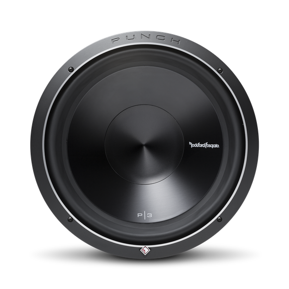 Front View of Subwoofer with Trim Ring