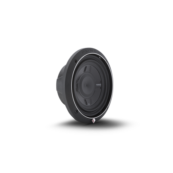 Three Quarter Beauty Shot of Subwoofer with Trim Ring