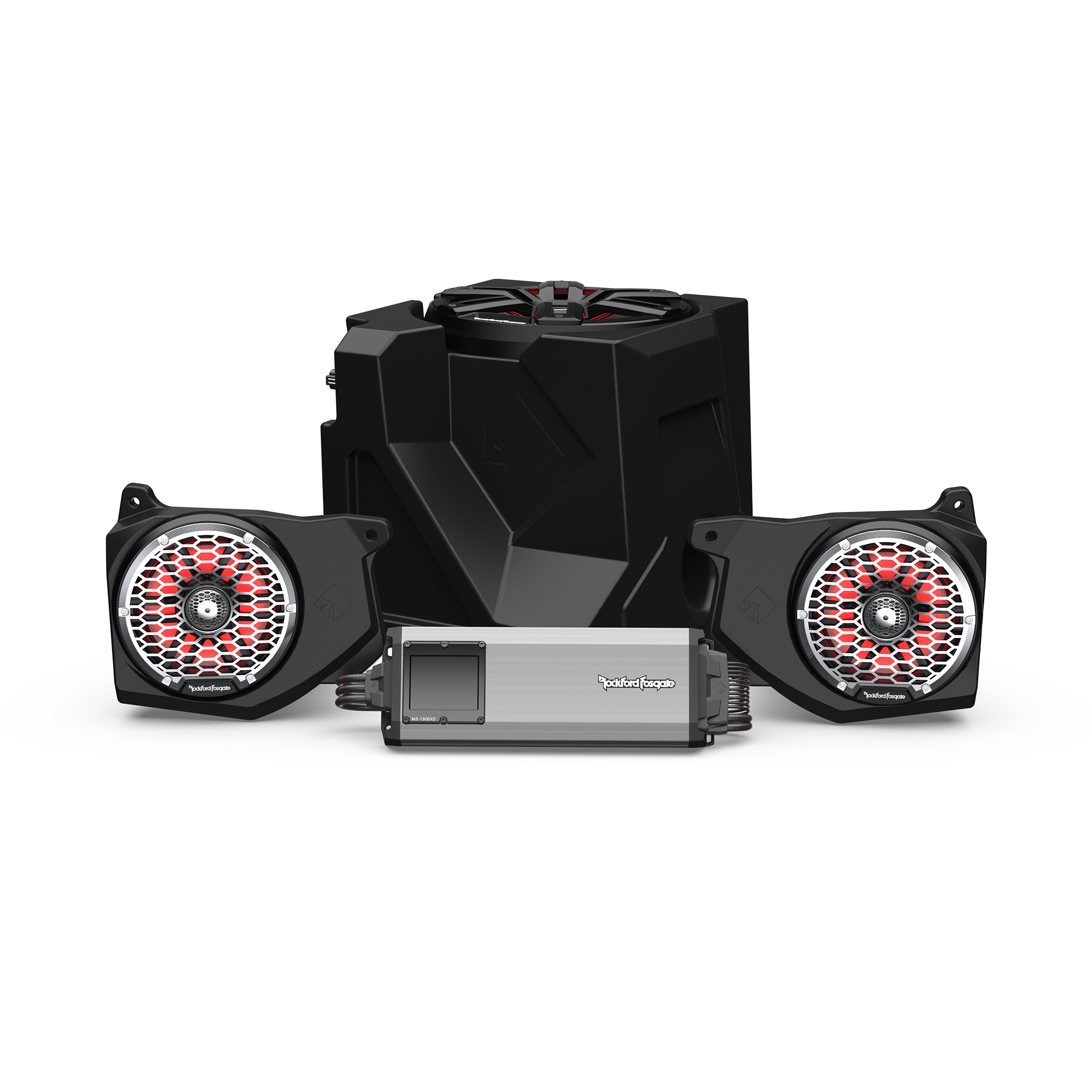 Ranger Stage5 Ride Command PMX3, 1500 Watt, Front Color Optix