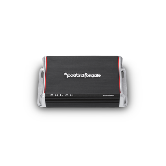 Punch 400 Watt Full-Range 4-Channel Amplifier | Rockford Fosgate ®