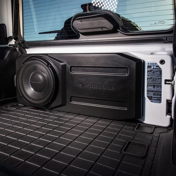 Lifestyle Shot - Tailgate Subwoofer Closed