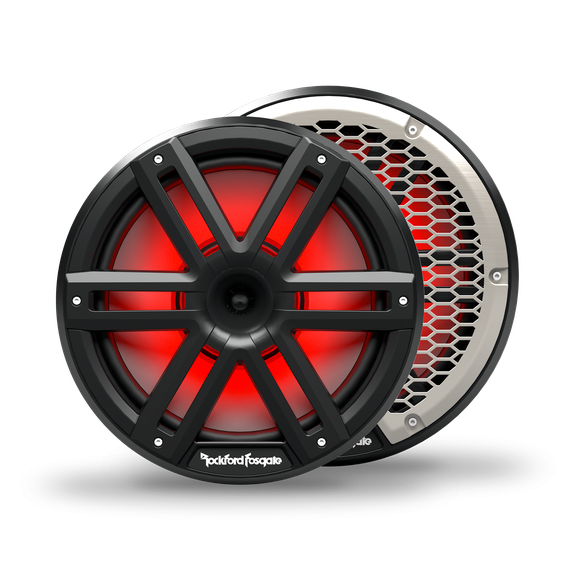 Front Beauty Shot of Speaker with Sport Grille and Stainless Grille
