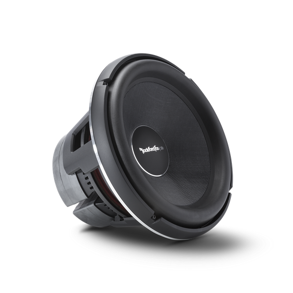 Three Quarter Beauty Shot of Subwoofer with Trim Ring