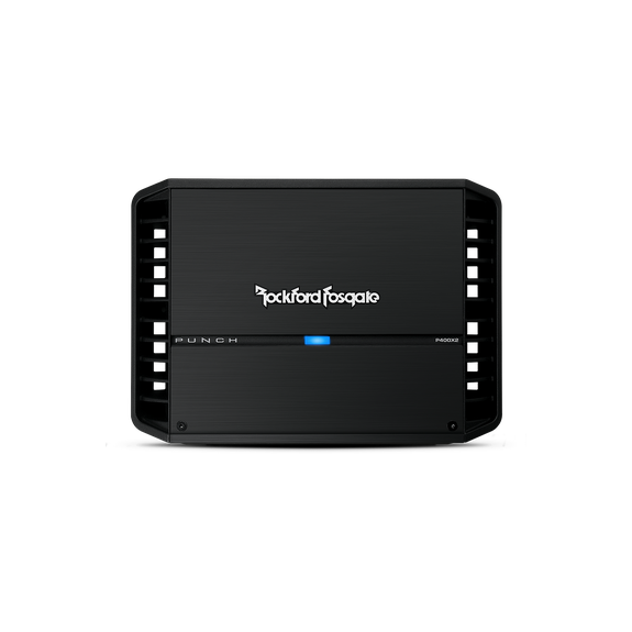 P400X2 Punch 400 Watt 2-Channel Amplifier | Rockford Fosgate ®