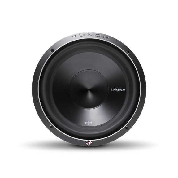 Front View of Subwoofer with Trim Ring