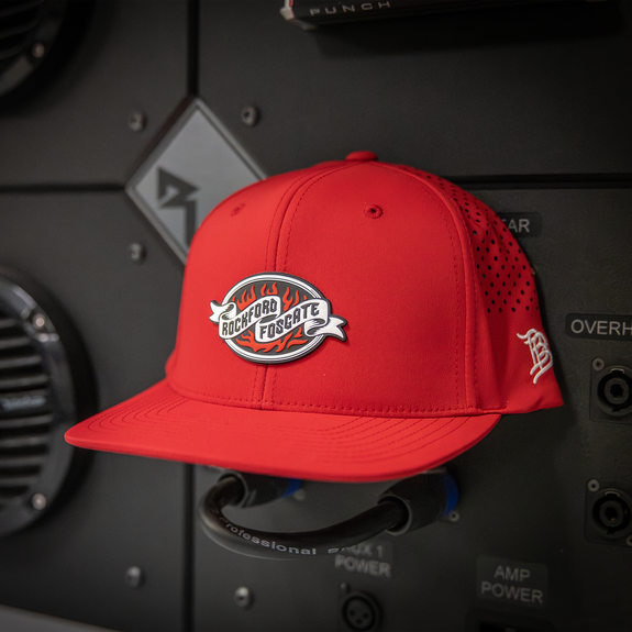 Lifestyle View #1 of POP-BBFLAMESHAT-RED
