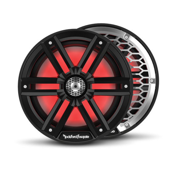 M2 8” Color Optix™ Marine 2-Way Speakers (pr) - Black | Rockford