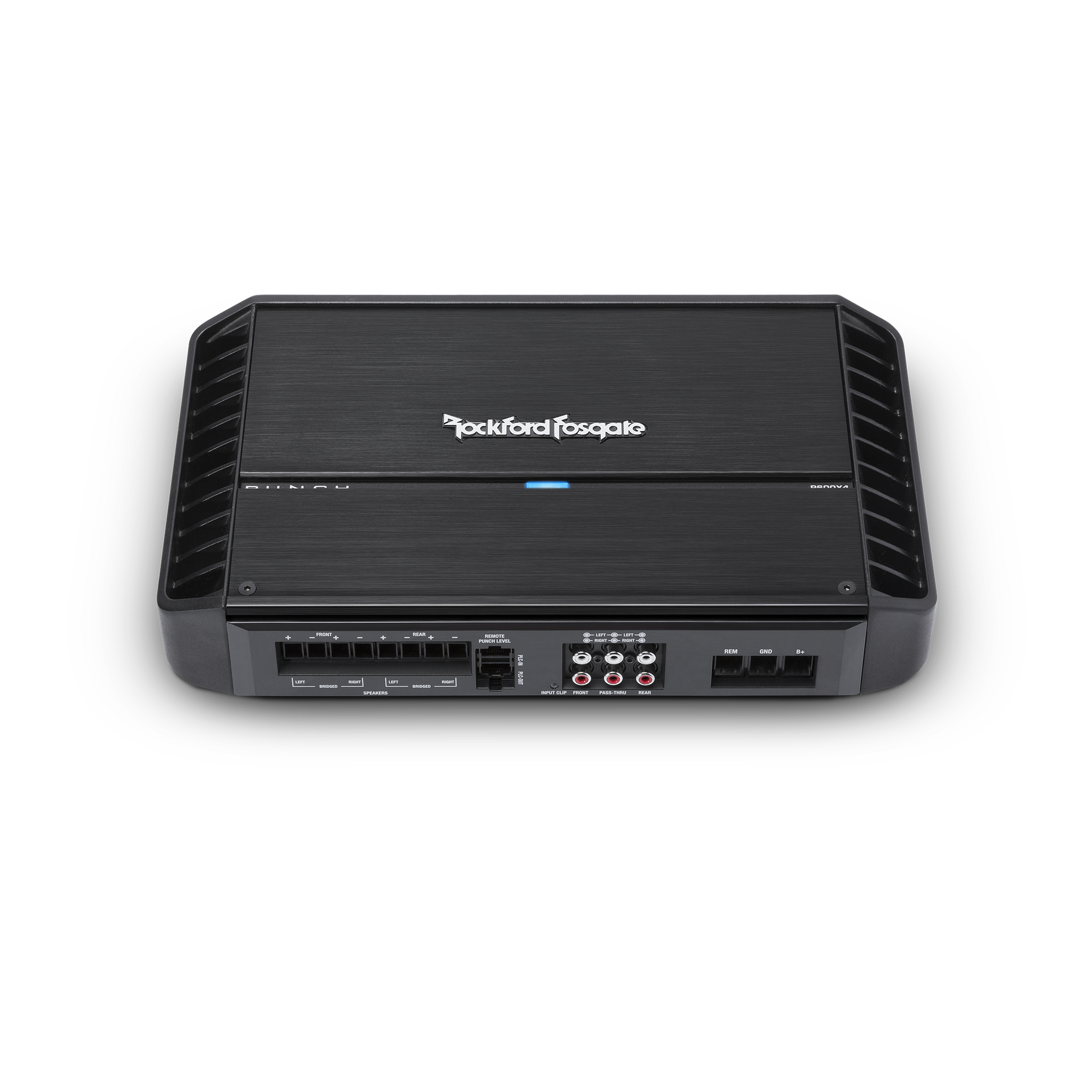 Punch 600 Watt 4-Channel Amplifier | P600X4 | Rockford Fosgate ®