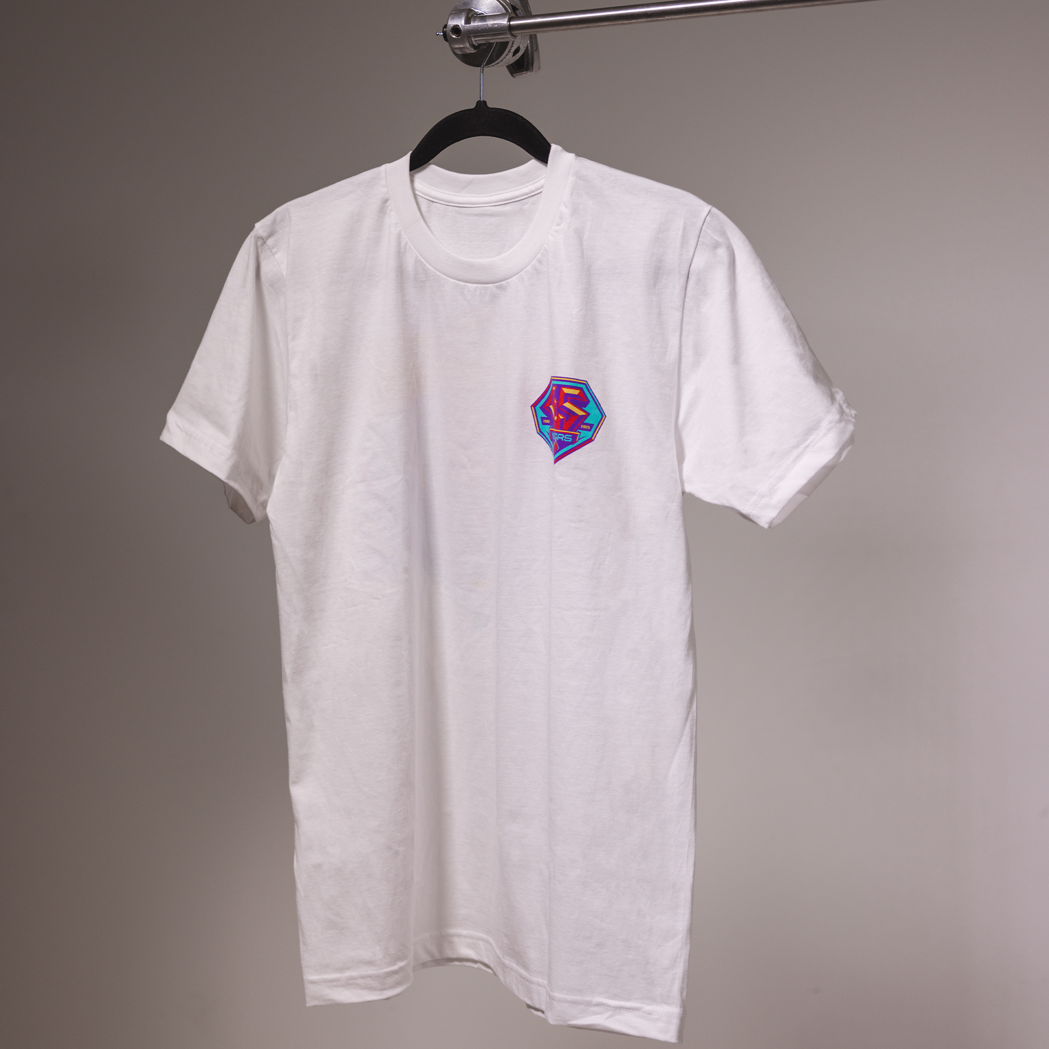 トップス 1980's AAMCO Printed T-Shirt Rare Vintage JNCO Men's XS/Kids' L Graphic Shirt, Blue