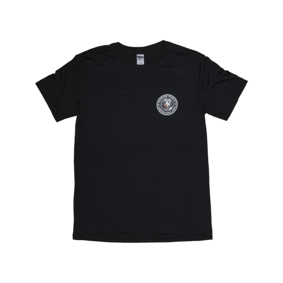 Black T-Shirt w/ RF World Print – M | Rockford Fosgate