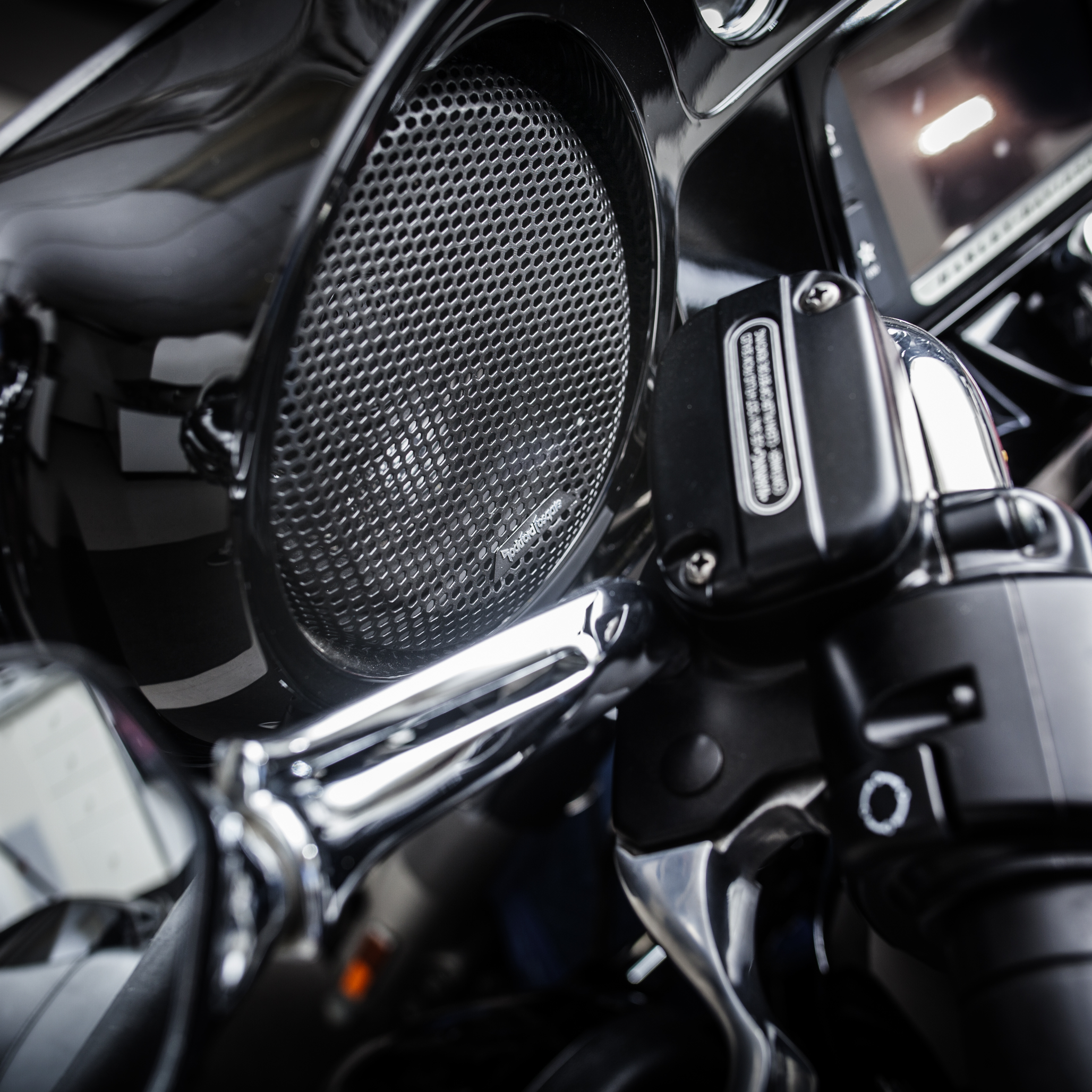 ROCKFORD FOSGATE POWER TMS65 6.5" 2014-UP HARLEY DAVIDSON MOTORCYCLE CAR SPEAKER 