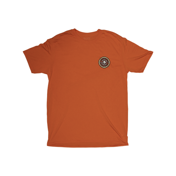 Orange T-Shirt w/ Rubber RF Patch – M | Rockford Fosgate