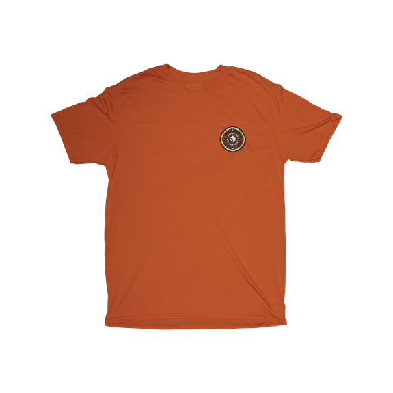 Orange T-Shirt w/ Rubber RF Patch – M | Rockford Fosgate