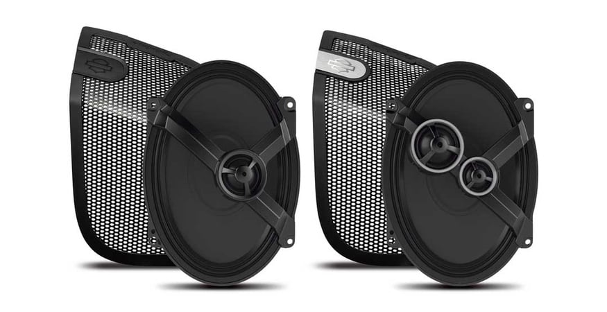 Harley-Davidson® Audio Powered by Rockford Fosgate - Stage 1 and Stage 2 6x9-inch speakers