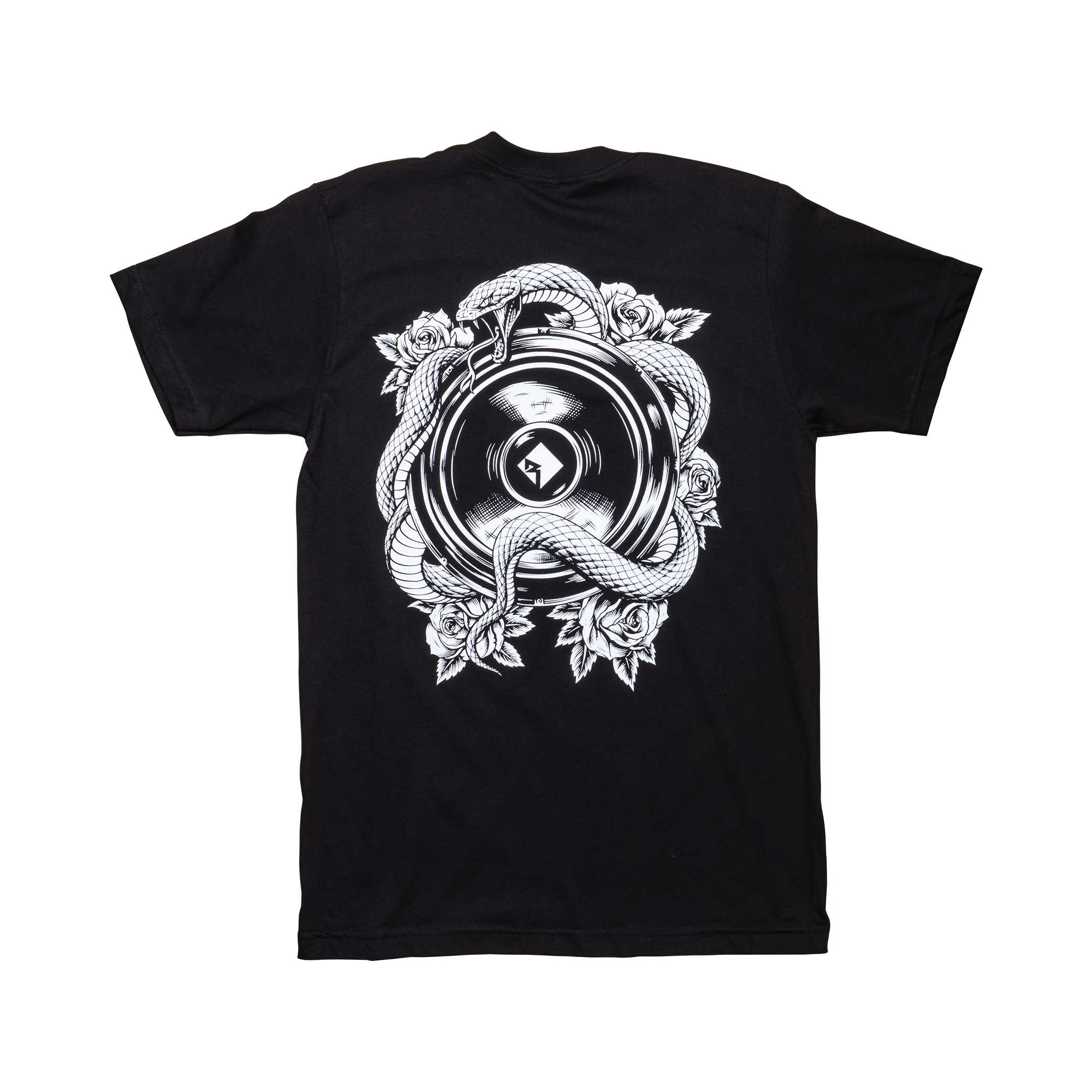 数々の賞を受賞 Black T-Shirt w/ Snake: L | Rockford Fosgate ® トップス