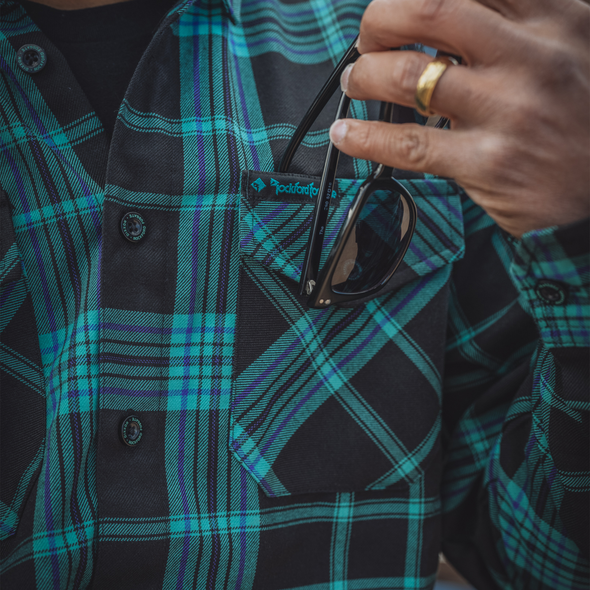 Limited Edition 45th Anniversary Black Flannel: S | Rockford