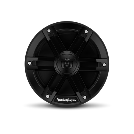 Rockford Fosgate M0-65 2-way speaker in black.