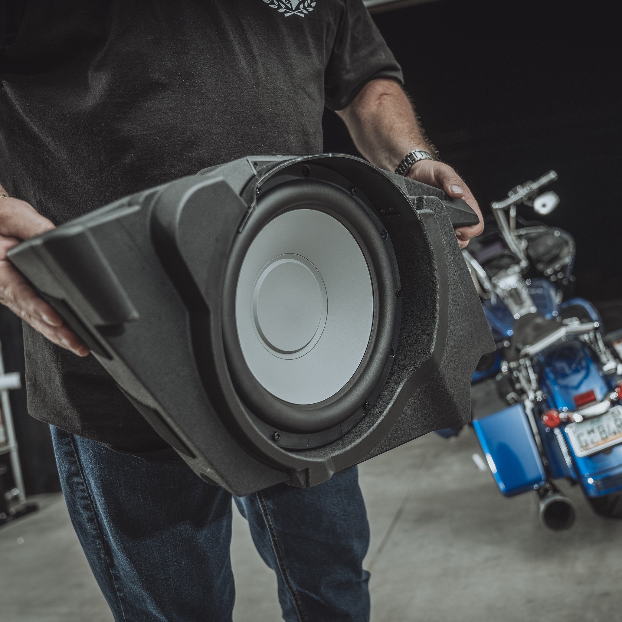 harley bagger subwoofer