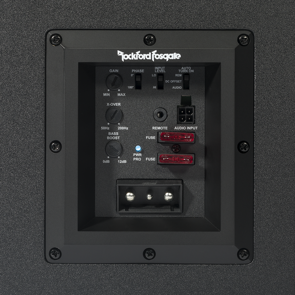 Close Up View of Enclosure Signal Input