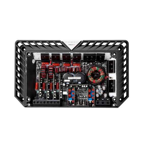Inside "Gut Shot" View of T800-4ad Amplifier
