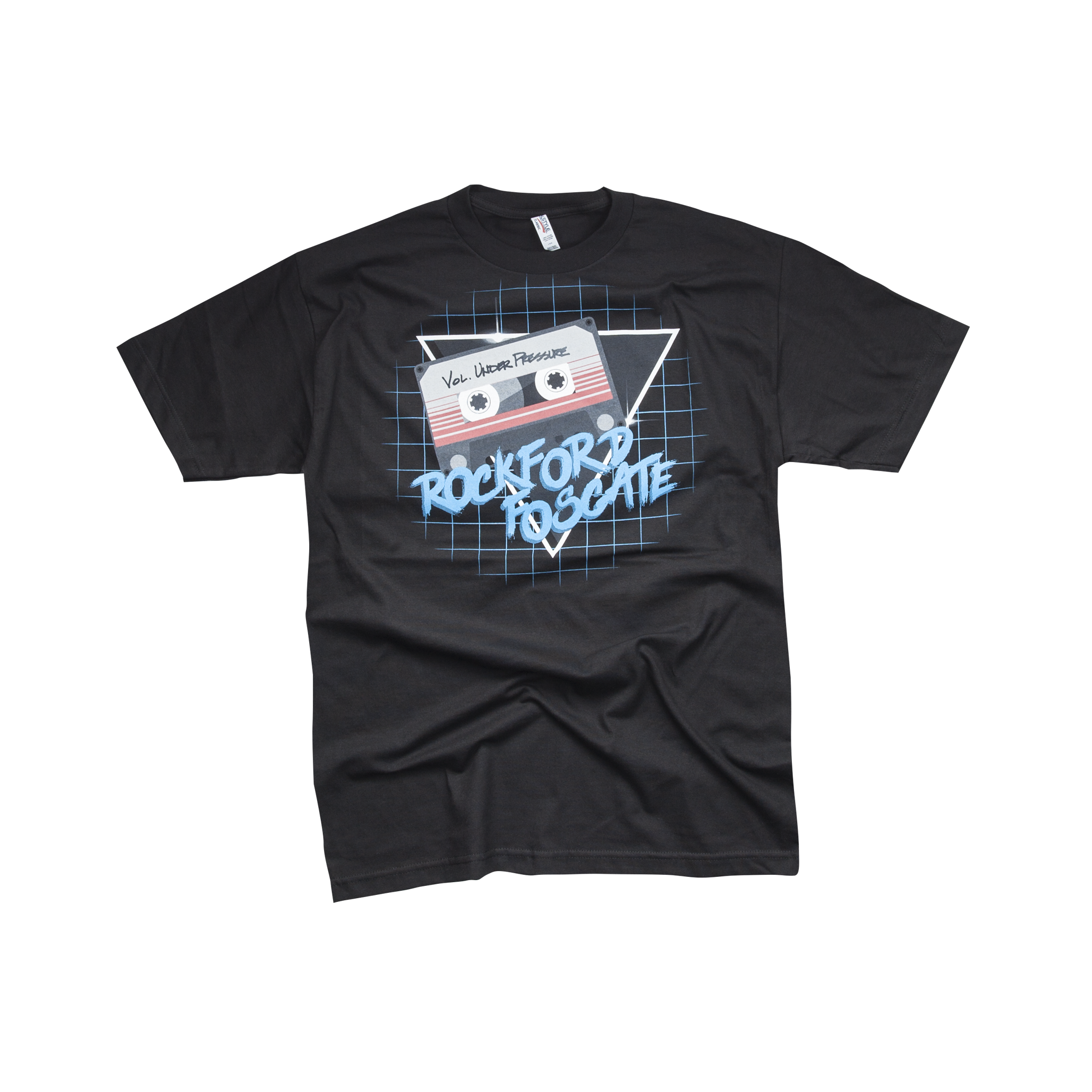 POP-CASETTE-XXL Black T-Shirt w/ Cassette Graphic (XXL