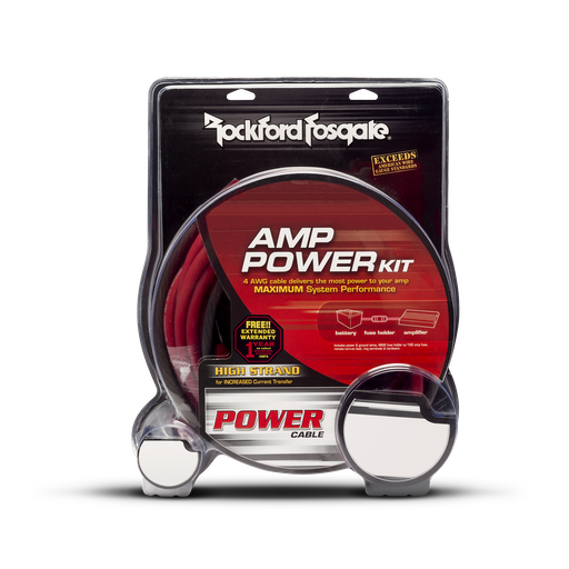 Power 400 Watt 4-Channel Amplifier | Rockford Fosgate ®