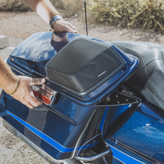 harley davidson bag speakers