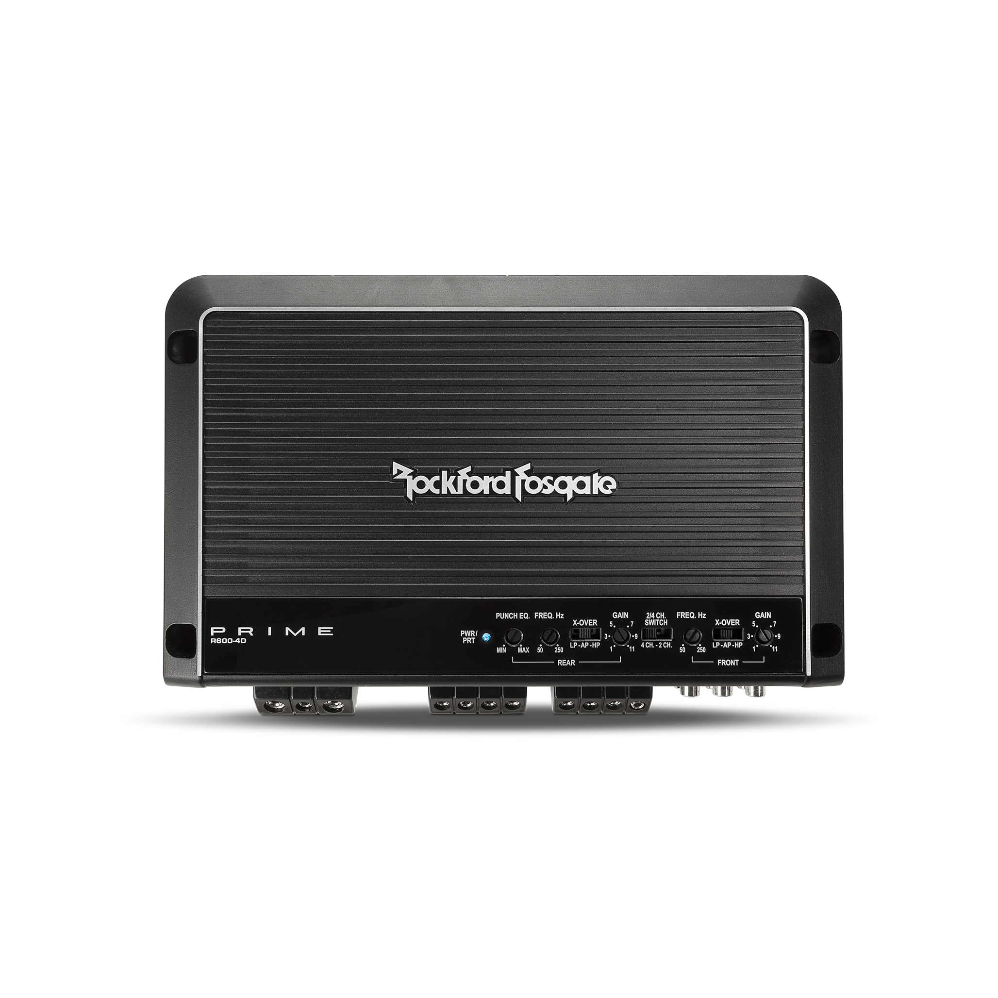 R600-4D Prime 600 Watt Full-Range Class-D 4-Channel Amplifier