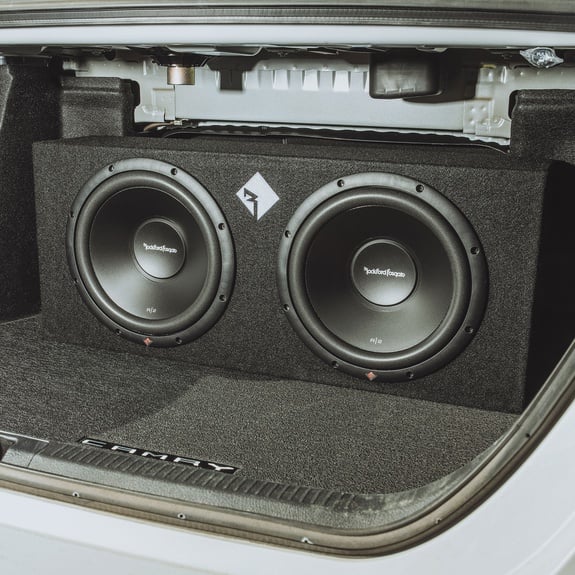 View of R2-2X12 Installed in Sedan Trunk