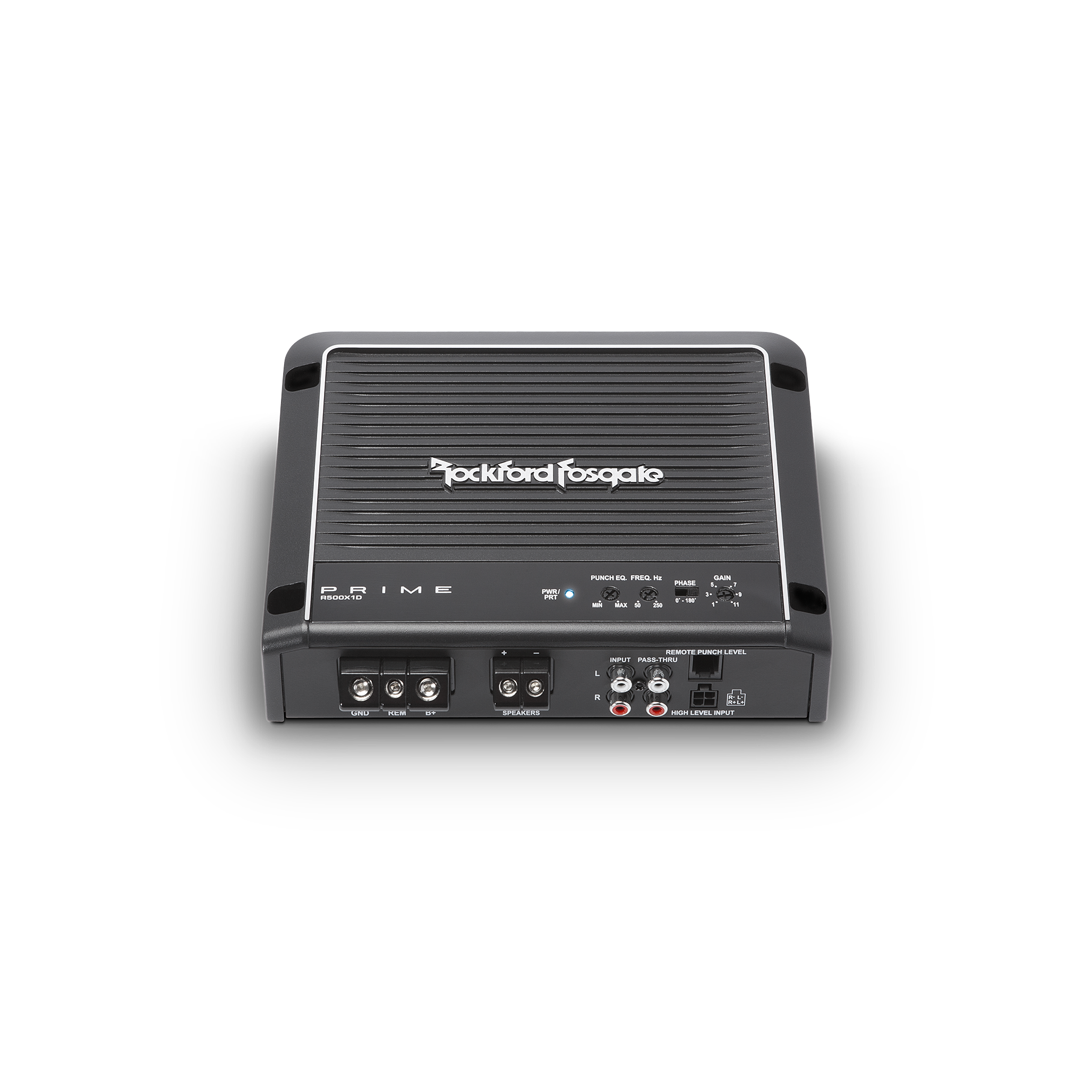 R500X1D Prime 500 Watt Class-D Mono Amplifier | Rockford Fosgate