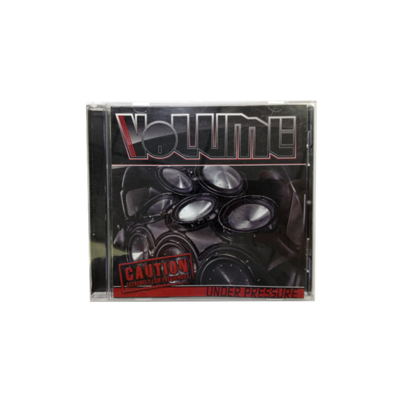 Front View of VOLUME "Under Pressure" CD Case