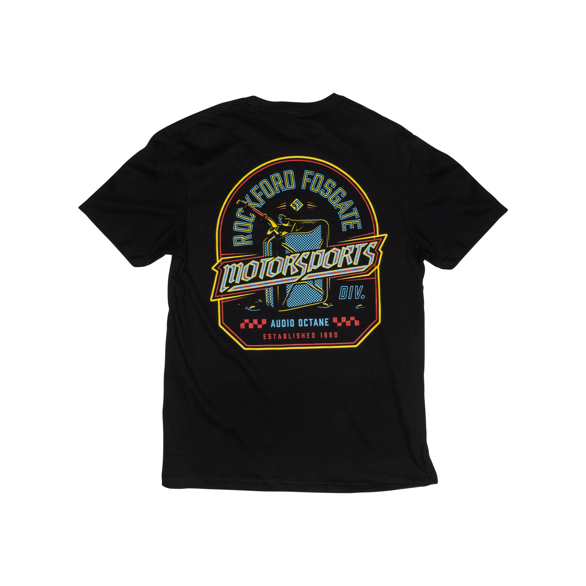 Black T-Shirt w/ Gas Can: XXL | POP-MSBLK-XXL | Rockford