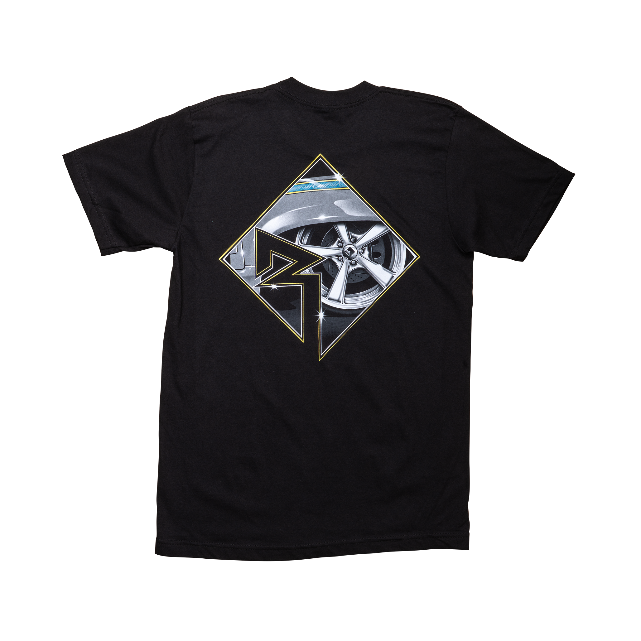 新品入荷 w/Diamond T-Shirt Black Wheel: ® Fosgate Rockford | L トップス