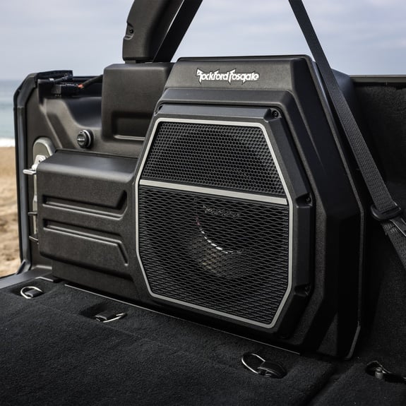 Jeep Wrangler Unlimited Subwoofer View