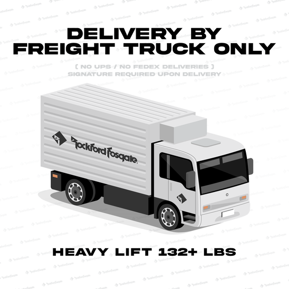 Freight Delivery Only on This Model