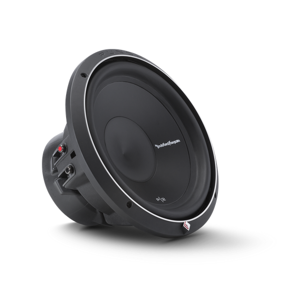 Three Quarter Beauty Shot of Subwoofer with Trim Ring