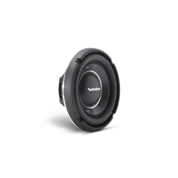 Three Quarter Front View of Subwoofer with Trim Ring
