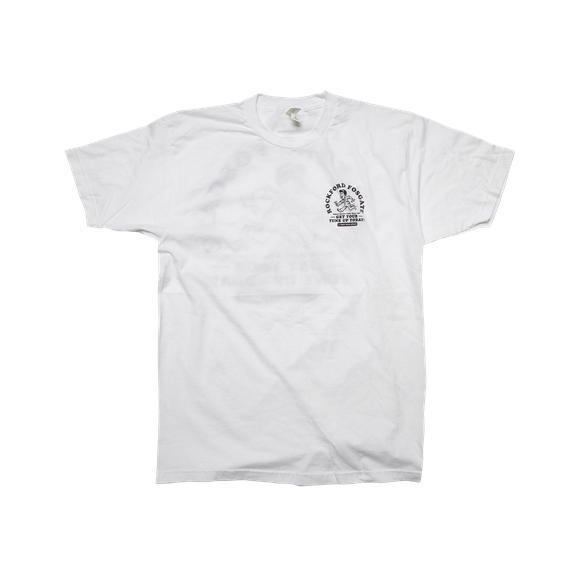 White T-shirt w/ Tunes RF Graphic-M | Rockford Fosgate