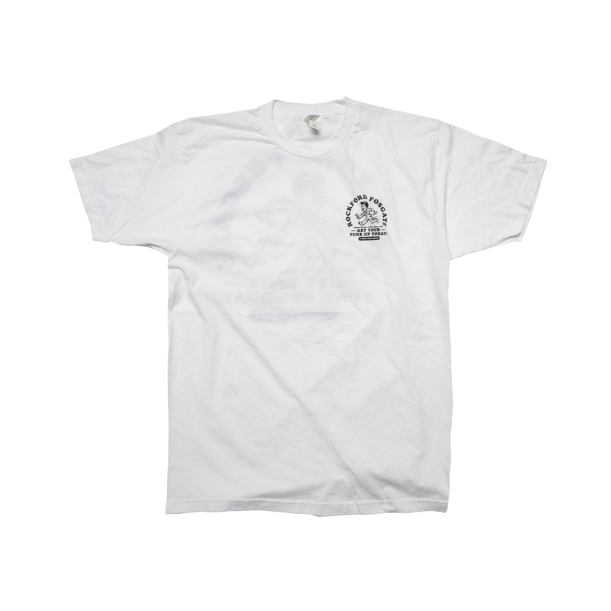 White T-shirt w/ Tunes RF Graphic-M | Rockford Fosgate