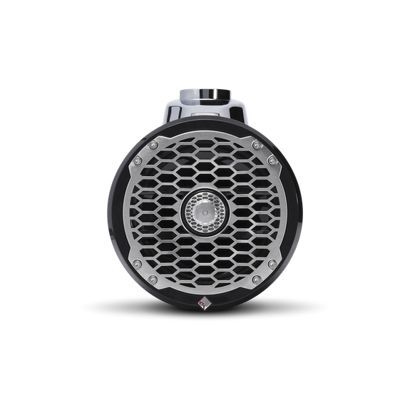 Front View of Speaker with Black Grille