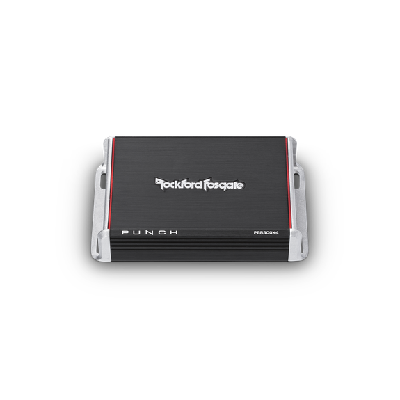 Punch 300 Watt BRT Full-Range 4-Channel Amplifier | Rockford Fosgate ®